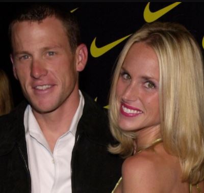 Kristin Richard with her ex-husband Lance Armstrong